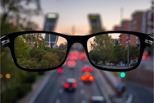 Exemplu vedere miopă